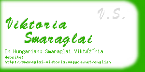 viktoria smaraglai business card